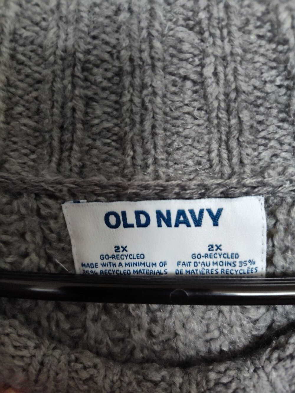 Old Navy Sweater Dress 2X - Picture 2 of 7
